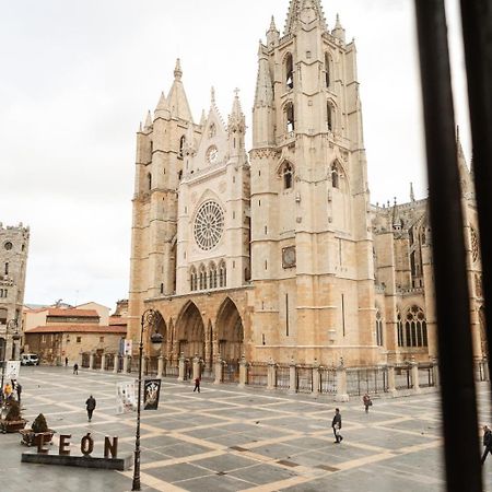 Hotel Albany Ancha León Exterior foto León Cathedral