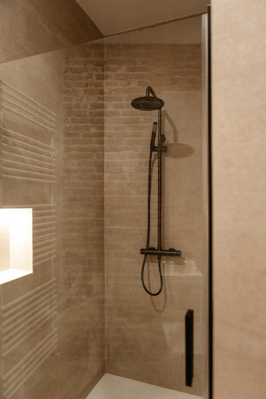 Hotel Albany Ancha León Exterior foto A shower rail